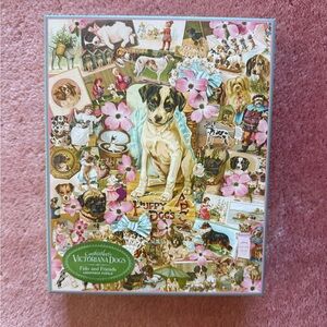 NEW Cynthia Hart Victoriana Dogs 1000 piece puzzle